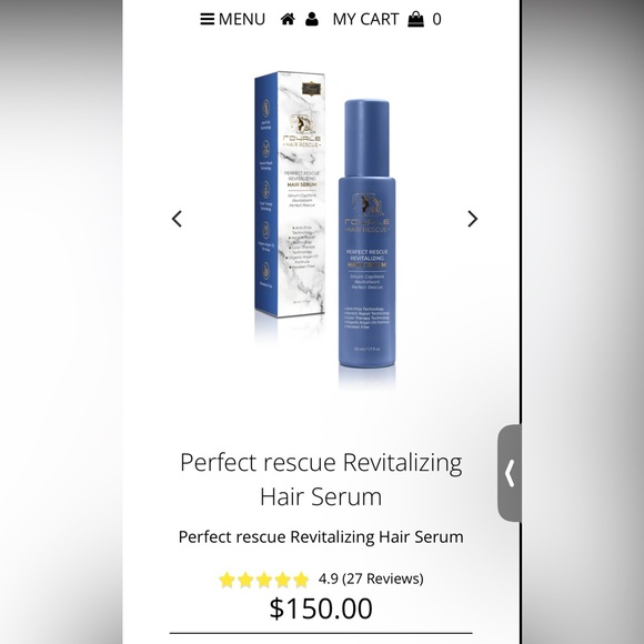 Royale Hair Rescue, Revitalizing Hair Serum - Picture 4 of 6